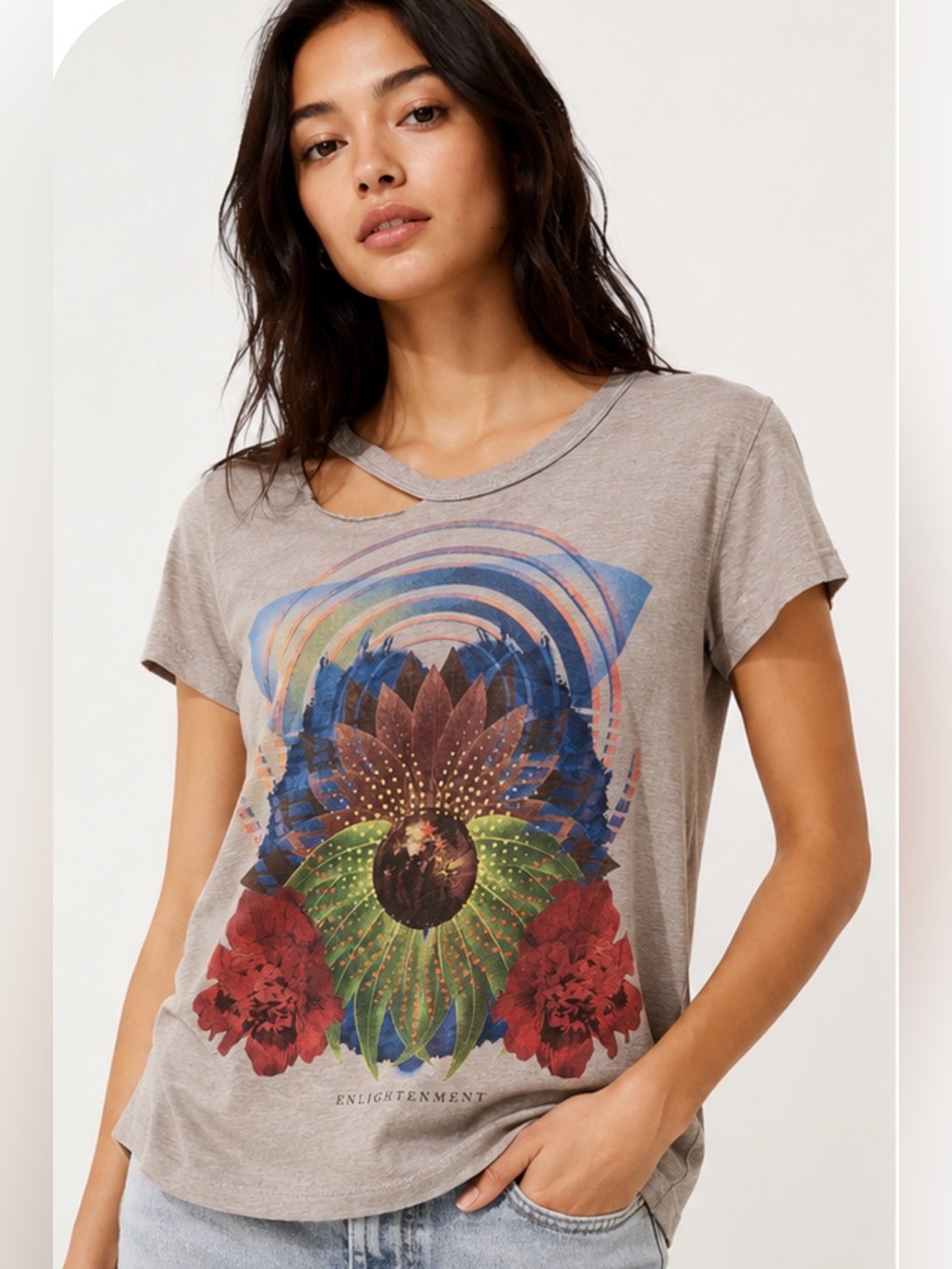 William Rast Enlightenment Graphic Tee